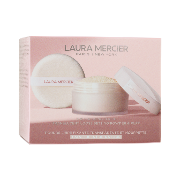 The Finishing Touch Translucent Loose Setting Powder Ultra-Blur & Puff