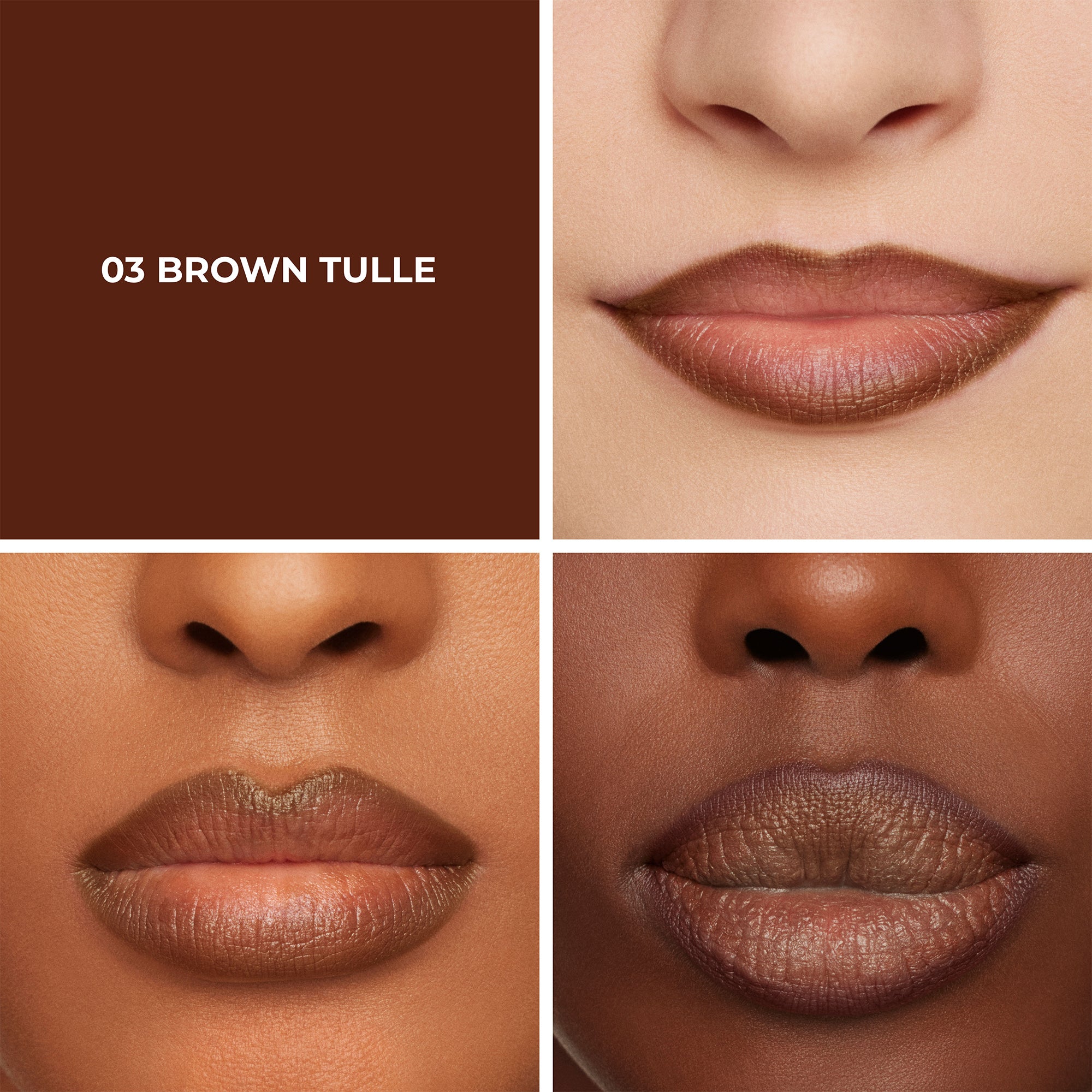 03 Brown Tulle