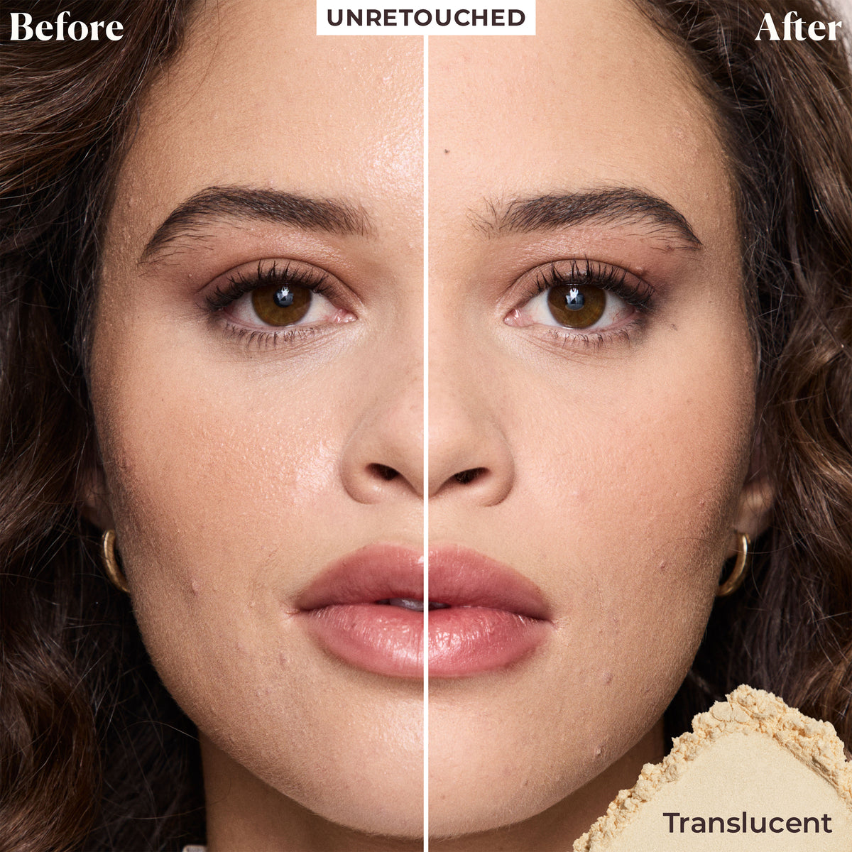 The Finishing Touch Translucent Loose Setting Powder Ultra-Blur & Puff