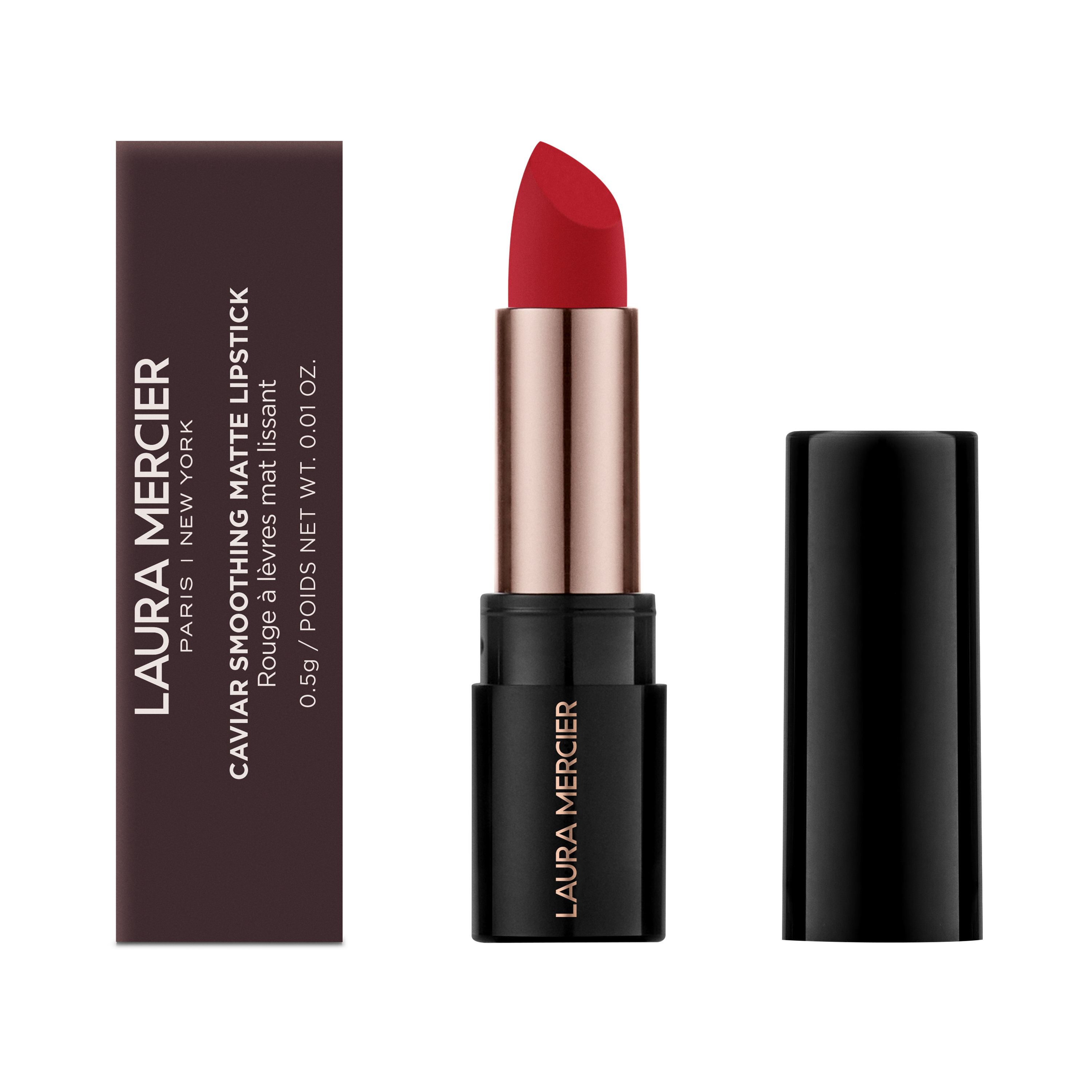 Caviar Smoothing Matte Lipstick Deluxe Sample in Scarlet Velvet