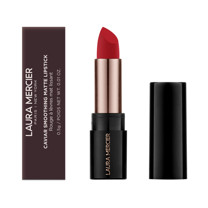 Caviar Smoothing Matte Lipstick Deluxe Sample in Scarlet Velvet
