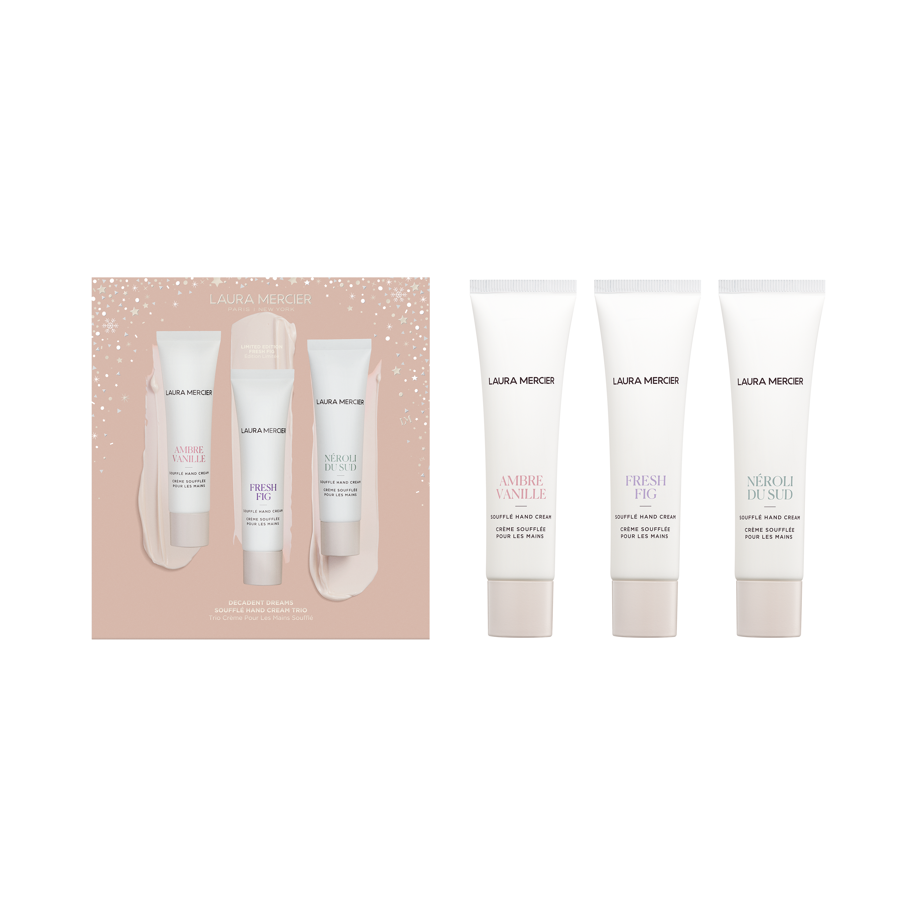 Decadent Dreams Souffle' Hand Cream Trio