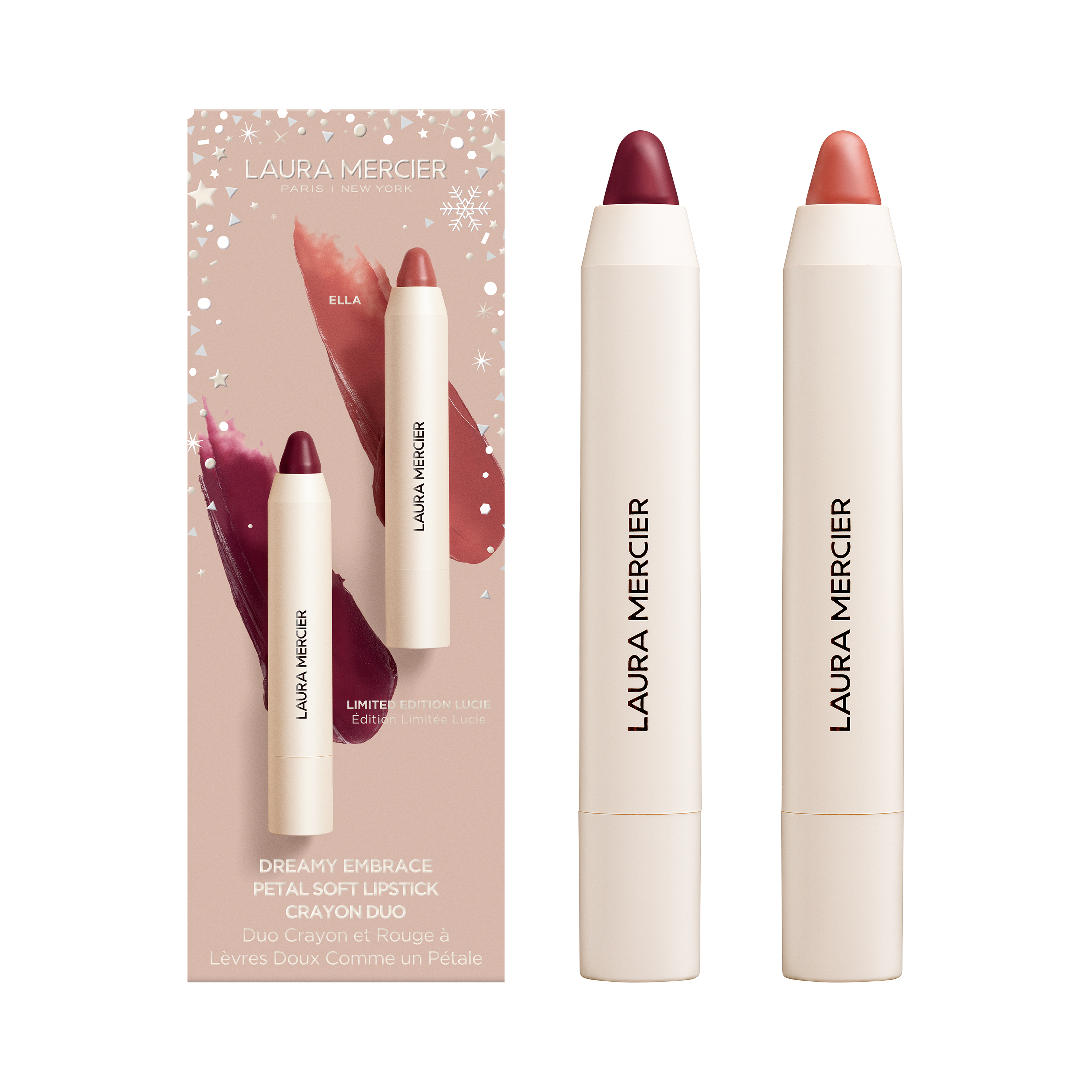 Dreamy Embrace Petal Soft Lipstick Crayon Duo