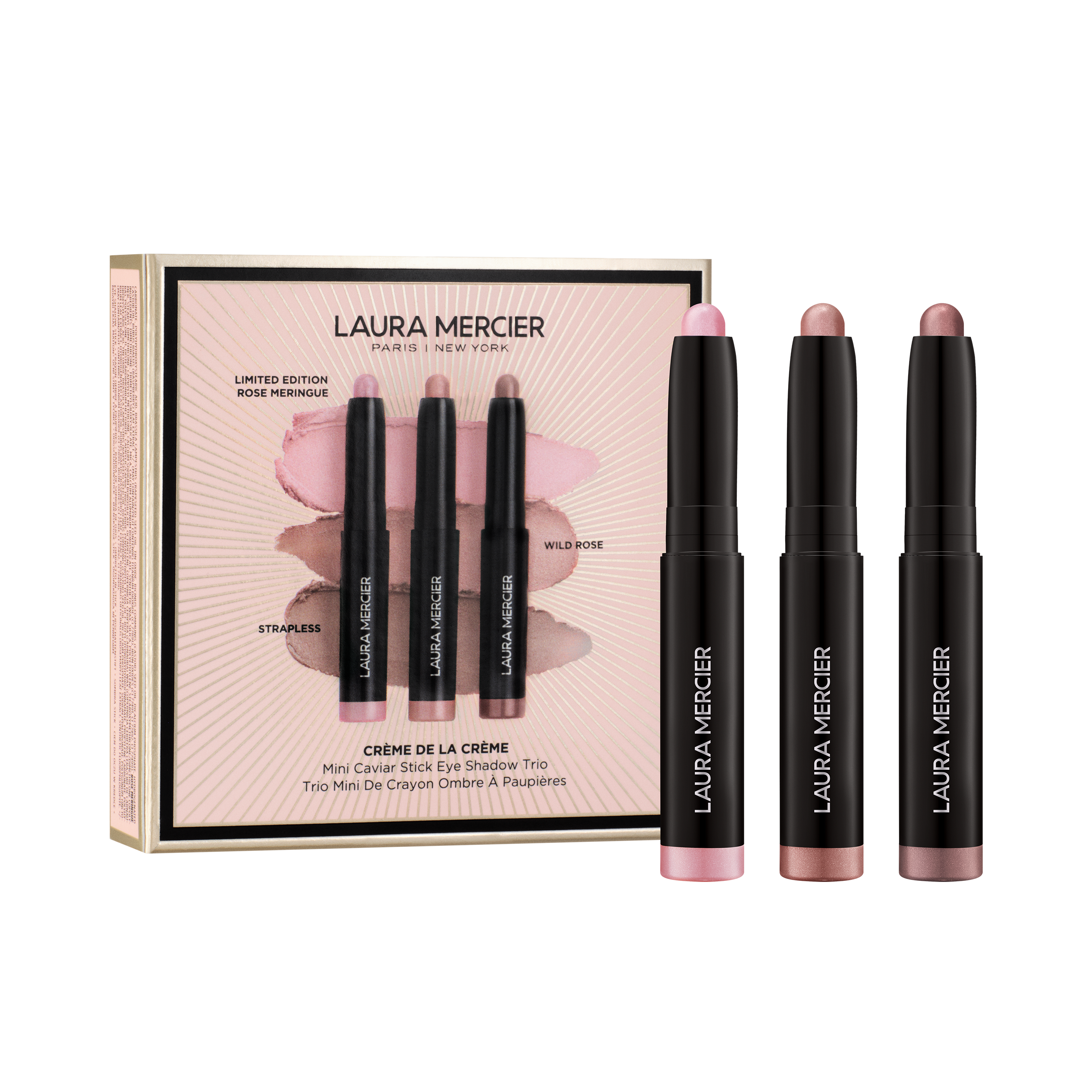 Crème de la Crème Mini Caviar Stick Eye Shadow Trio