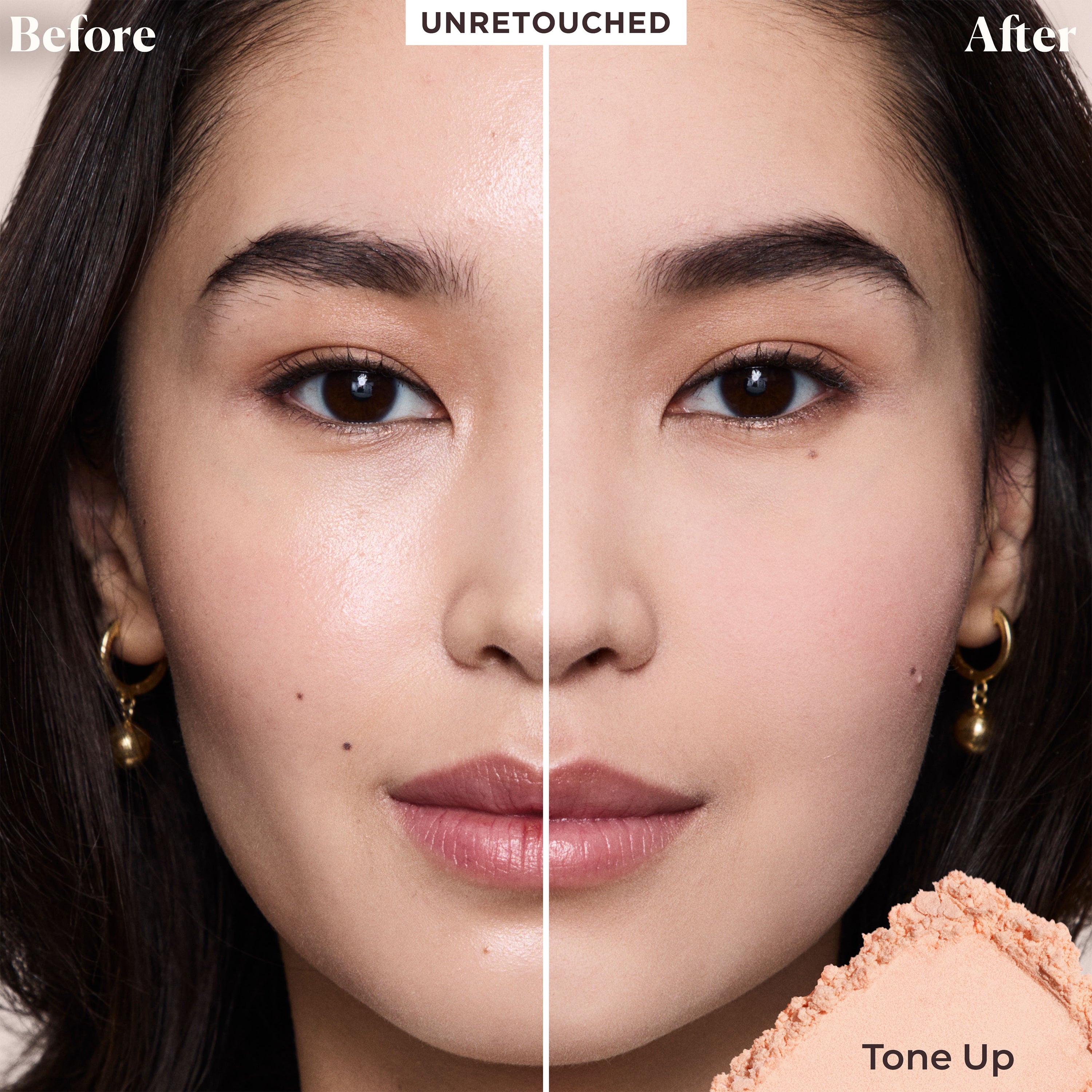 Pink Translucent Loose Setting Powder Tone-Up Mini view 3