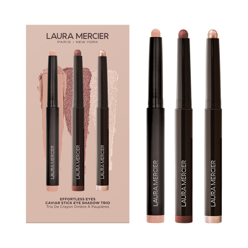 LAURA MERCIER リップとフェイスカラーセット New York At Night Caviar Eye Set