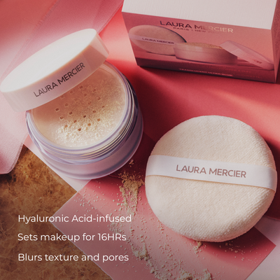 The Finishing Touch Translucent Loose Setting Powder Ultra-Blur & Puff