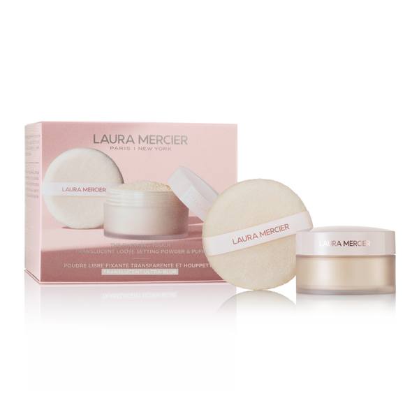 The Finishing Touch Translucent Loose Setting Powder Ultra-Blur & Puff