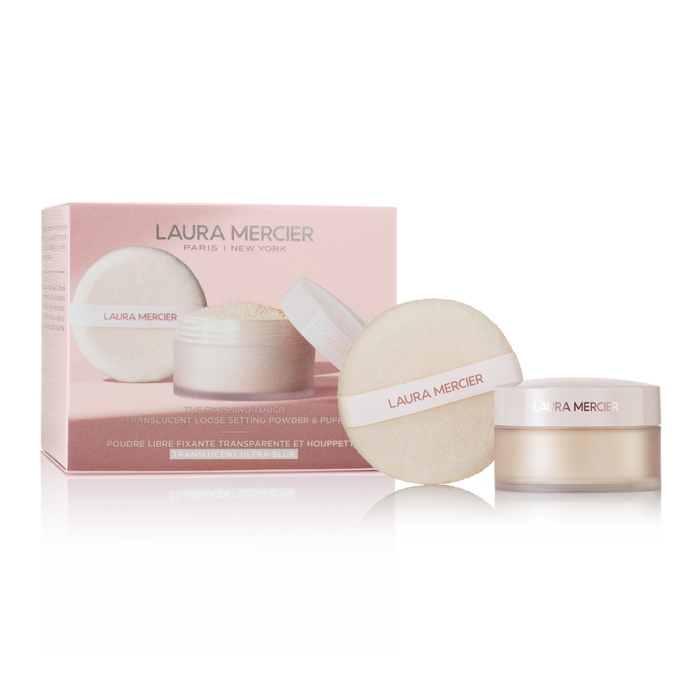 The Finishing Touch Translucent Loose Setting Powder Ultra-Blur & Puff