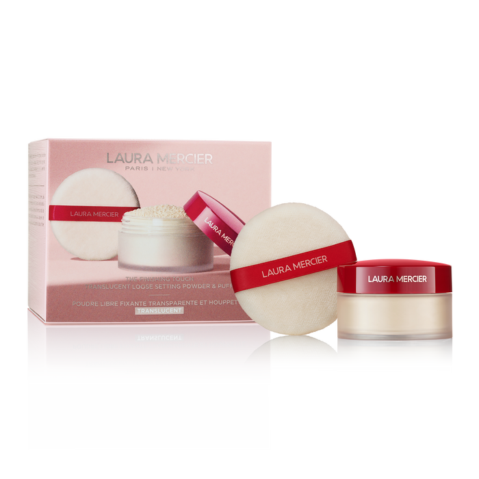 The Finishing Touch Translucent Loose Setting Powder & Puff